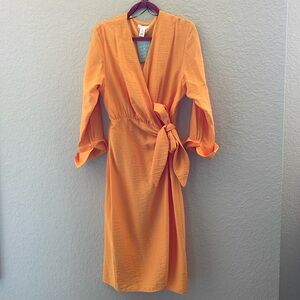 Fun summer wrap dress